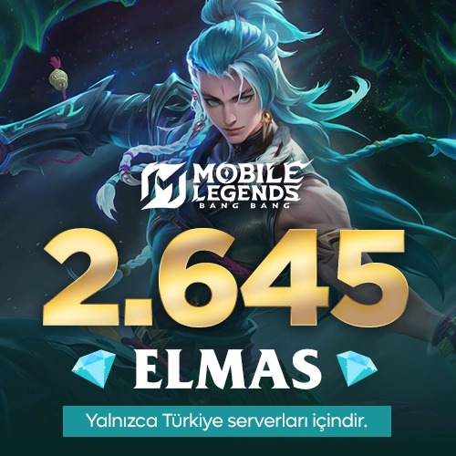 Mobile Legends 2.645 Elmas