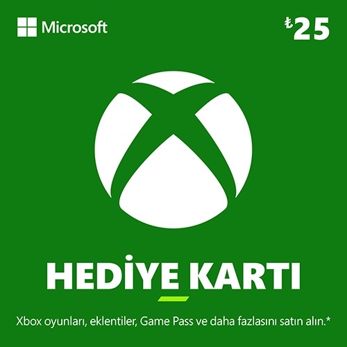 Xbox Hediye Kartı 25 TL