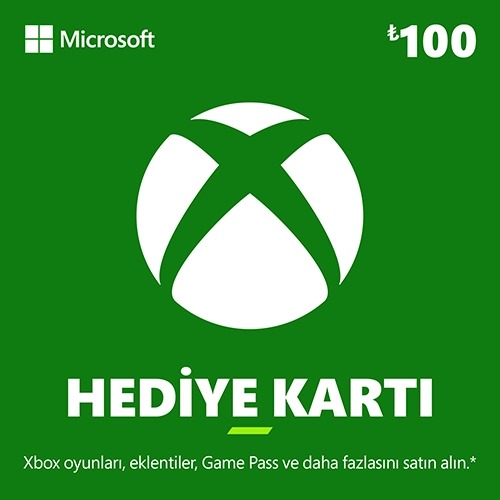 Xbox Hediye Kartı 100 TL