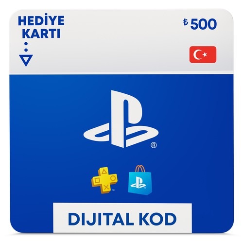 Sony PlayStation Store 500 TL Hediye Kartı